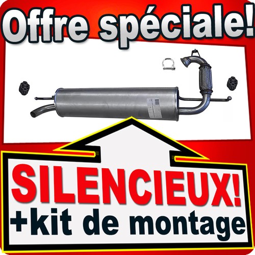Silencieux arriere pour - arriere,