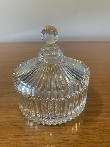 Jolie bonbonnière verre - bonbonnière,