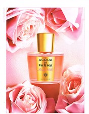 PUBLICITE ADVERTISING 114  2014   ACQUA DI PARMA  eau de parfum ROSA NOBILE