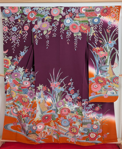 Kimono japonais vintage - , en