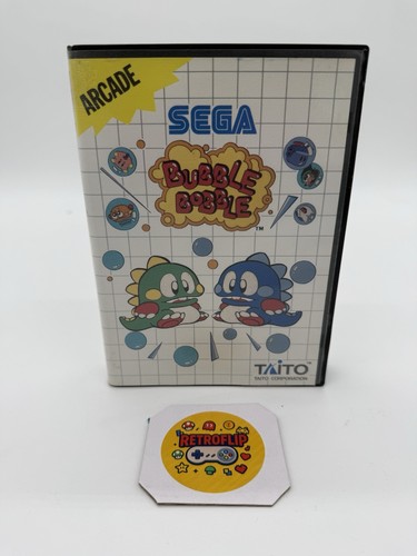 Bubble bobble sega master - bubble,