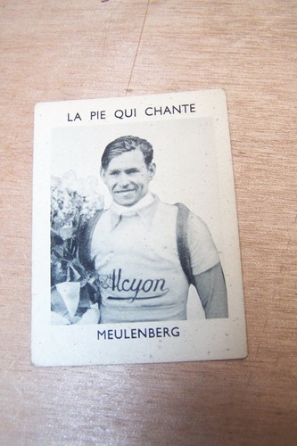 Rare carte cycliste pie qui - rare,