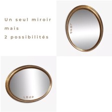Grand et élégant miroir