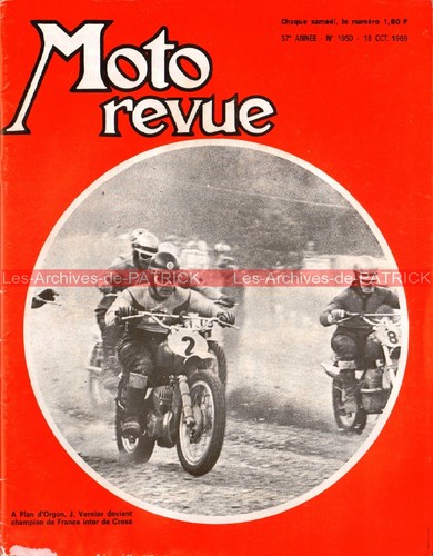 Moto revue 1950 - moto, triumph