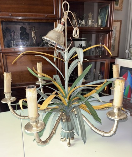 Maison bagues lustre bronze - maison,