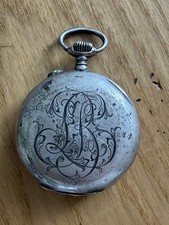 Montre à gousset en argent