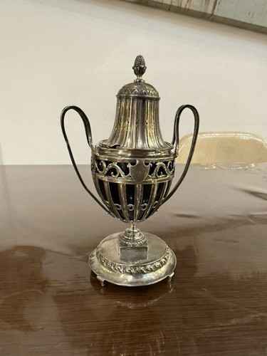 Moutardier couvert argent - couvert,