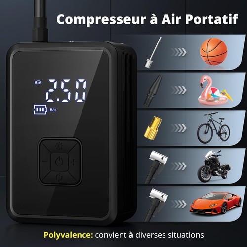 Compresseur gonfleur pneu - compresseur,