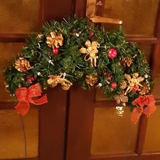 Décoration de Noël lumineuse en sapin artificiel pour l'intérieur