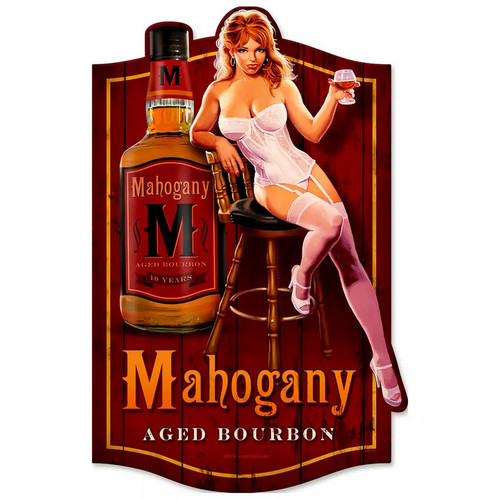 Plaque pin old bourbon - plaque,