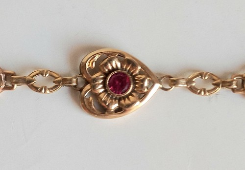 Bracelet massif art - or,