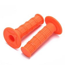 Paire de poignées vélo BMX Orange