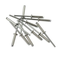 RIVET PLAQUE IMMATRICULATION - RIVET AVEUGLE POP ÉCLATÉ 4 x 20 mm - 200 RIVETS