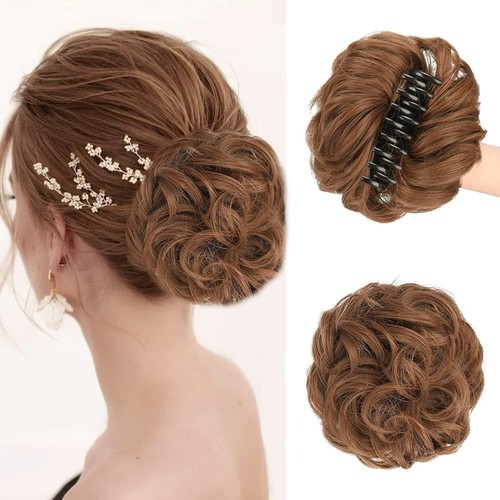 Chignon synthétique messy bun - synthétique,