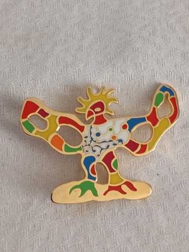 Belle broche multicolore - broche, nikki
