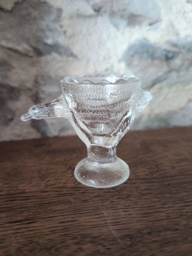 Coquetier ancien verre - coquetier,