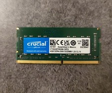 ? Crucial 4GB SO-DIMM DDR4 2666 MHz – RAM pour PC portable – CT4G4SFS8266