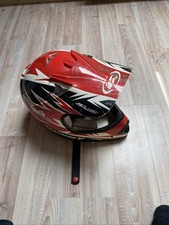 Casque moto kenny rouge l - moto,