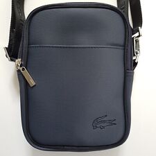 Sacoche Zippée Bleu Marine Lacoste