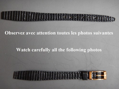 Bracelet cuir lézard - 10,