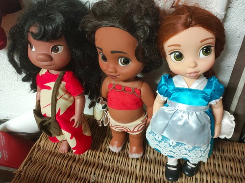 Lot poupees animators disney - lot,