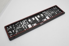 VW Golf Mk2 Support de plaque