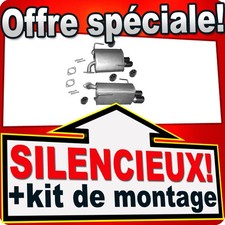 2x Silencieux Arriere pour