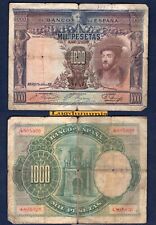 Espagne - 1000 Pesetas 1/7/1925 TB 4,803,926 Mil Pesetas - Spain
