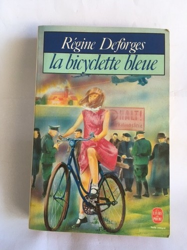 Bicyclette bleue régine - bicyclette,