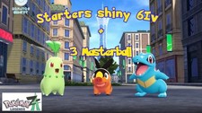 Starters Shiny Pokémon ZA