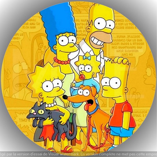 Les simpson décoration - les,