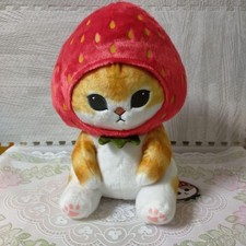 Peluche poupée Mofusand Fruit Nyan Strawberry Cat Same Nyan GRANDE 30 cm neuve