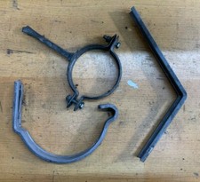 Lot crochet collier gouttière zinc fin de chantier (Q30)