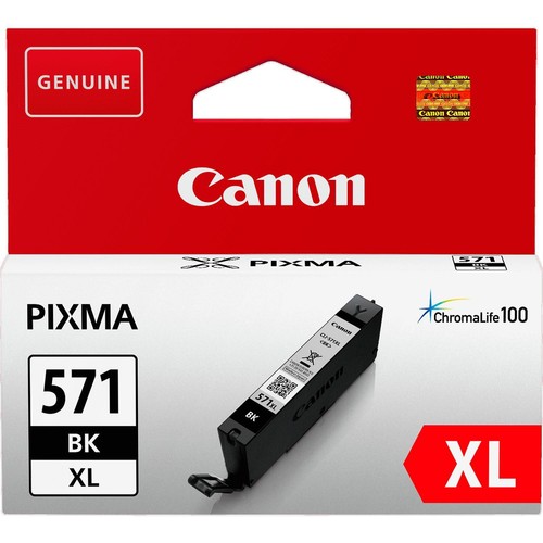 Cartouche canon 571 noire - canon, xl