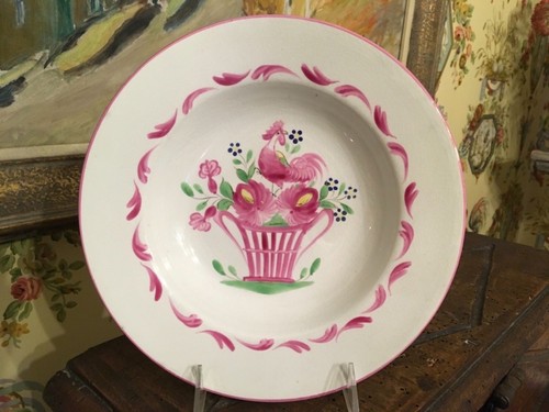 French faience bowl - bowl, marked