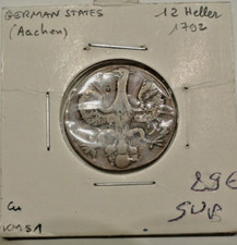 AACHEN 12 HELLER 1792
