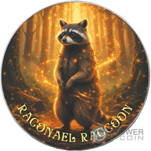 Raconael raccoon forest totems - raconael,