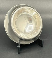 Coquetier en métal argenté