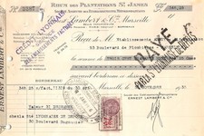 1935 RHUM DES PLANTATIONS SAINT JAMES ERNEST LAMBERT A MARSEILLE - ETS ABEGY A
