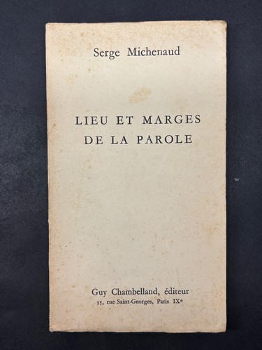 Michenaud envoi à delteil - envoi,