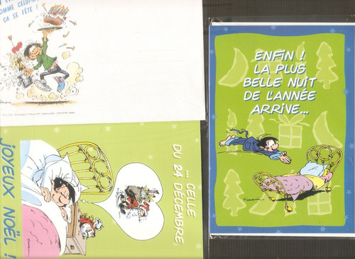 Franquin grande carte double - ,