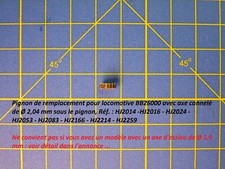 Engrenage / pignon essieux