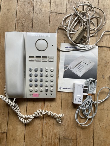 Téléphone fixe amarys 400 - téléphone,