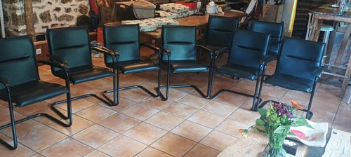Chaises réunion vintage - 8,