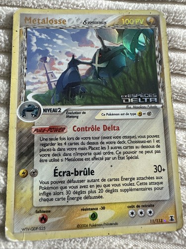 Carte pokemon metalosse - carte,
