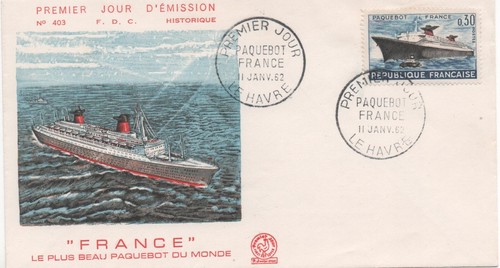 Paquebot france premier - premier, jour