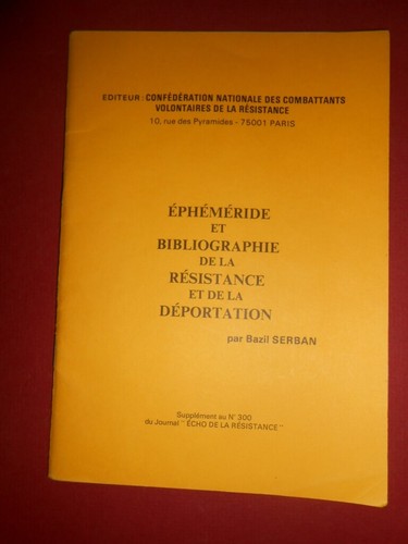 Ephéméride bibliographie - et,