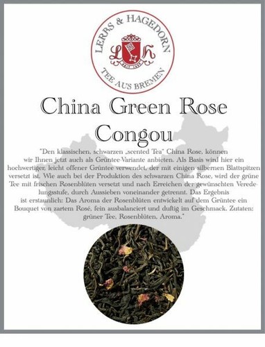 Thé vert aromatisé chine - aromatisé,