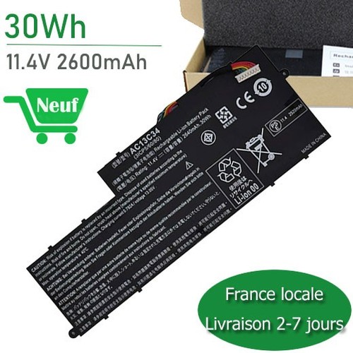 Batterie ac13c34 pour - batterie, acer