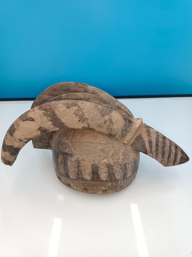 Masque zoomorphe cornes - zoomorphe, à